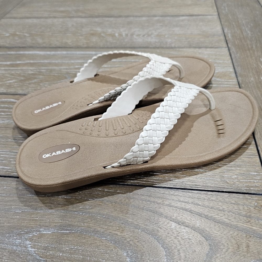 Okabashi Womens Baha Flip Flops, Women's Size 11-12 LL